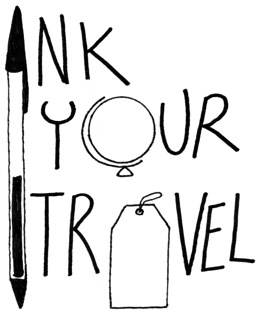 Logo Ink Your Travel - T-shirts for travellers